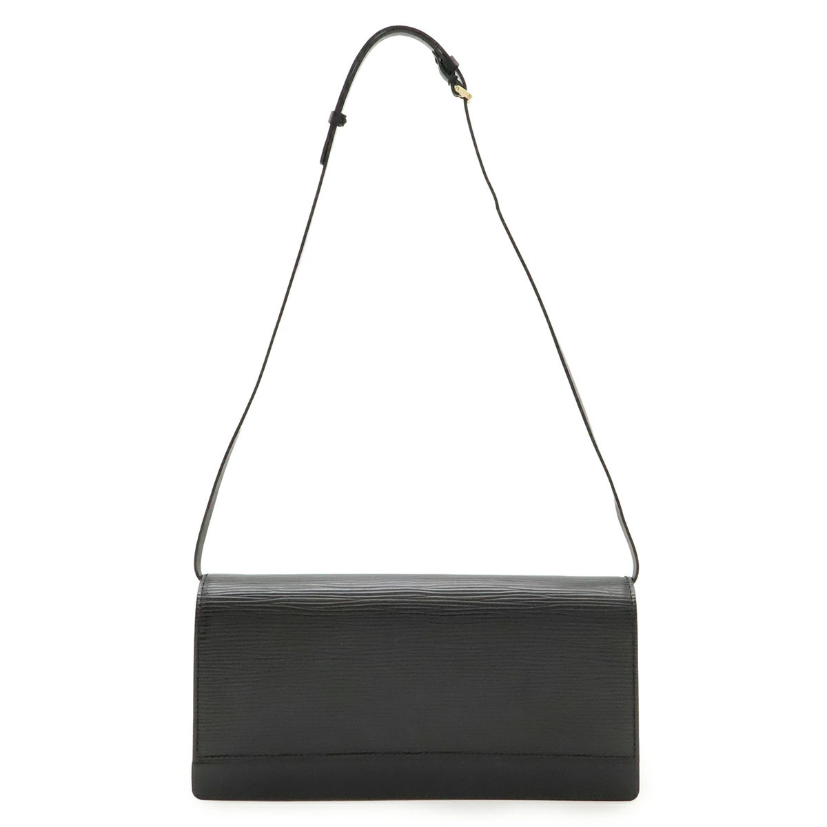 Louis Vuitton Epi Honfleur Hobo Hobo Bag Noir Black